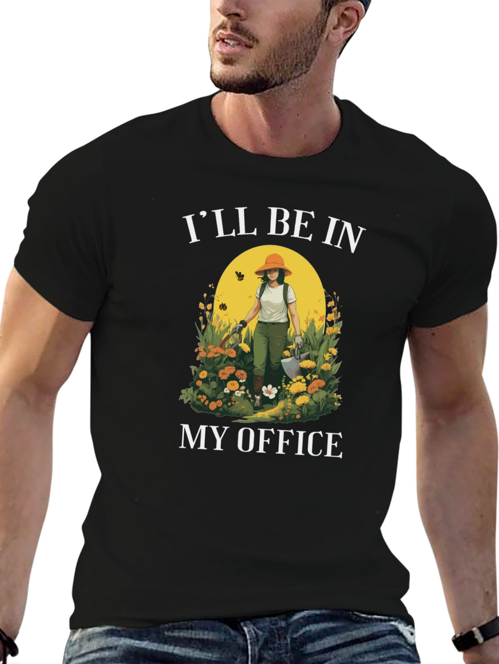Gardeners Office T-Shirt - Gardening Lover Gift