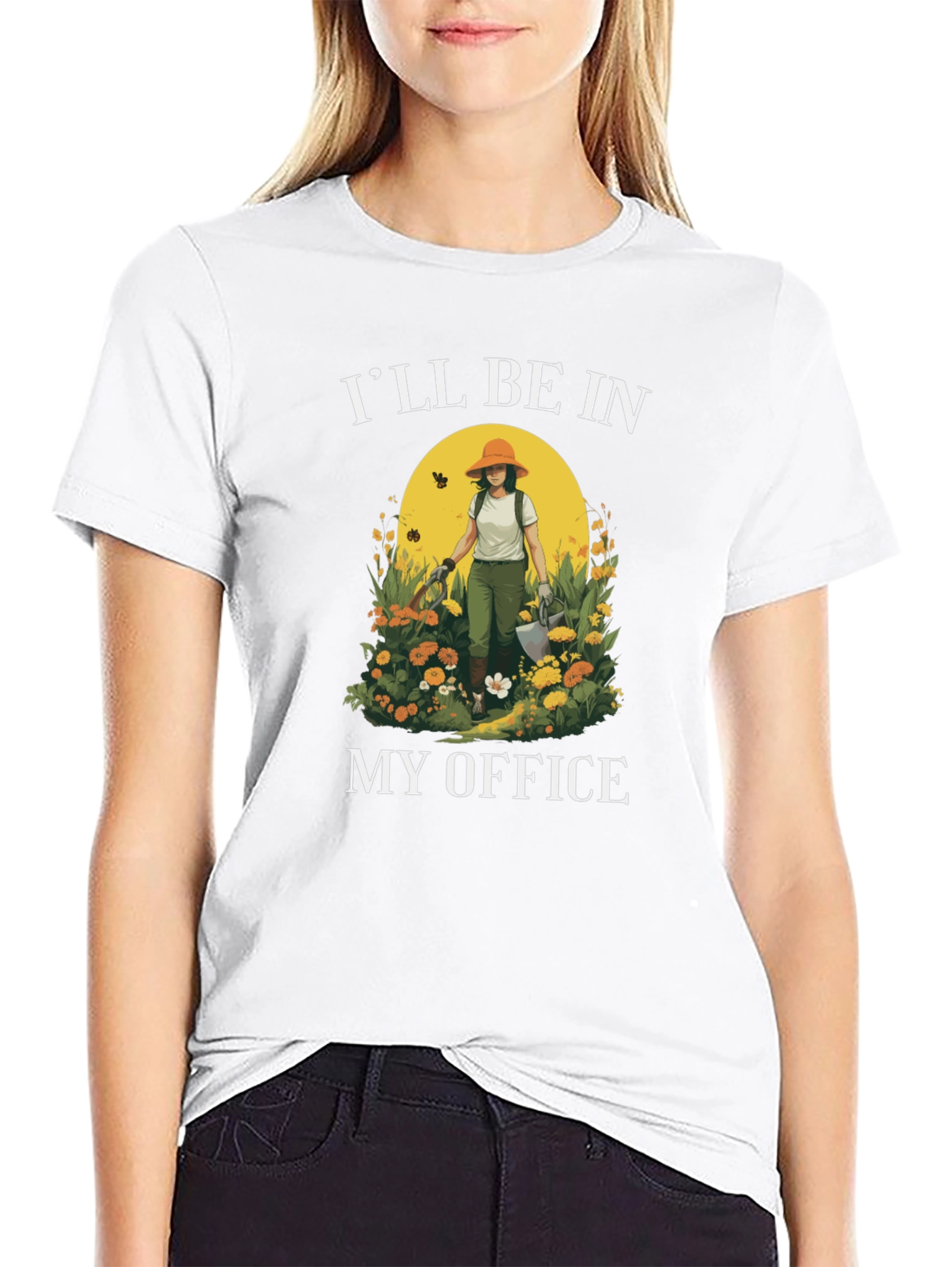 Gardeners Office T-Shirt - Gardening Lover Gift