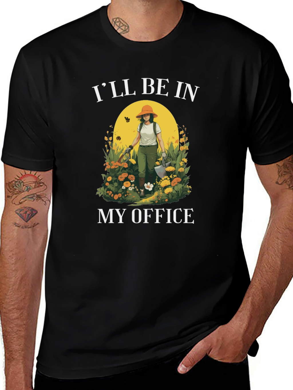 Gardeners Office T-Shirt - Gardening Lover Gift