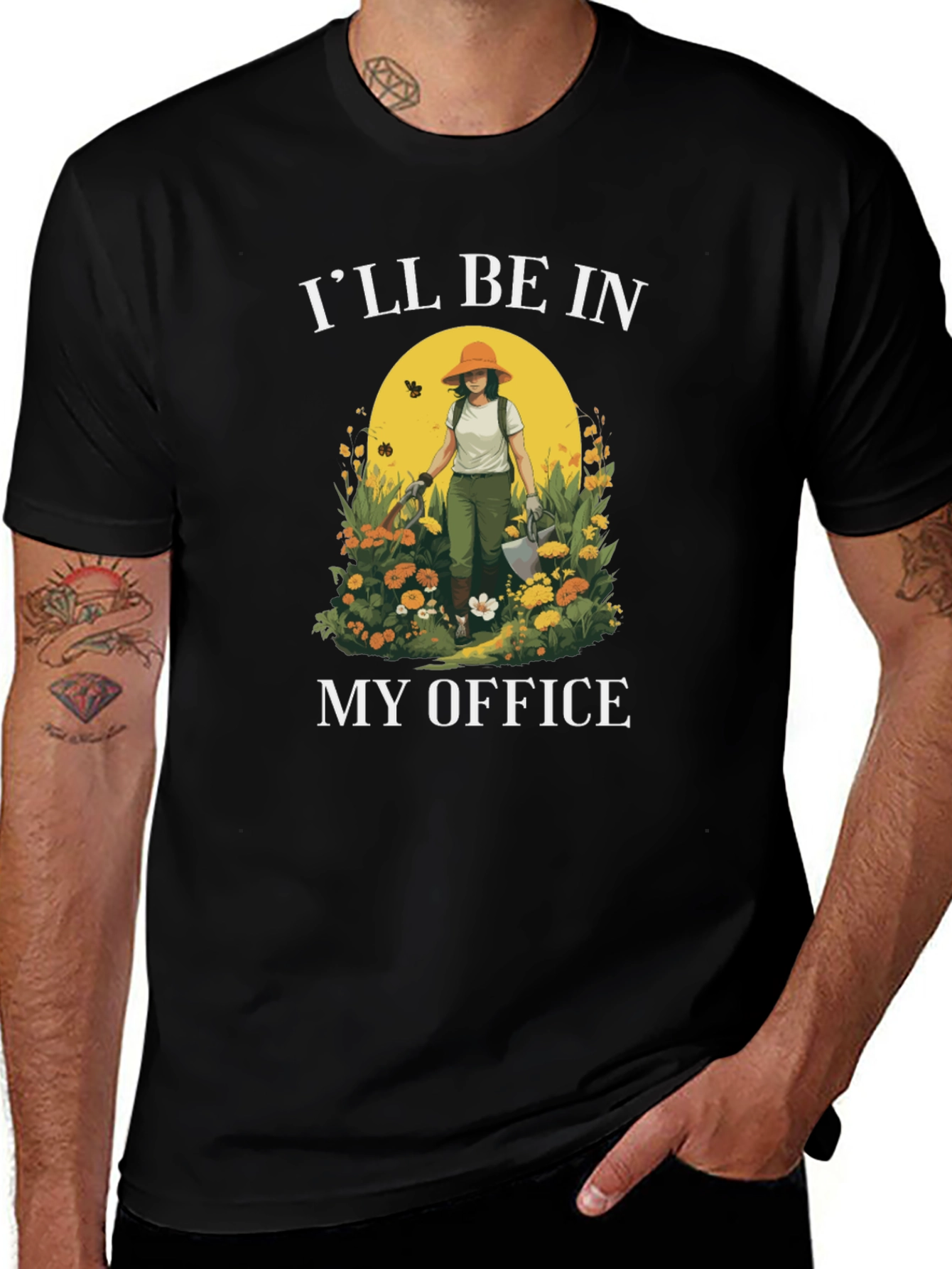 Gardeners Office T-Shirt - Gardening Lover Gift