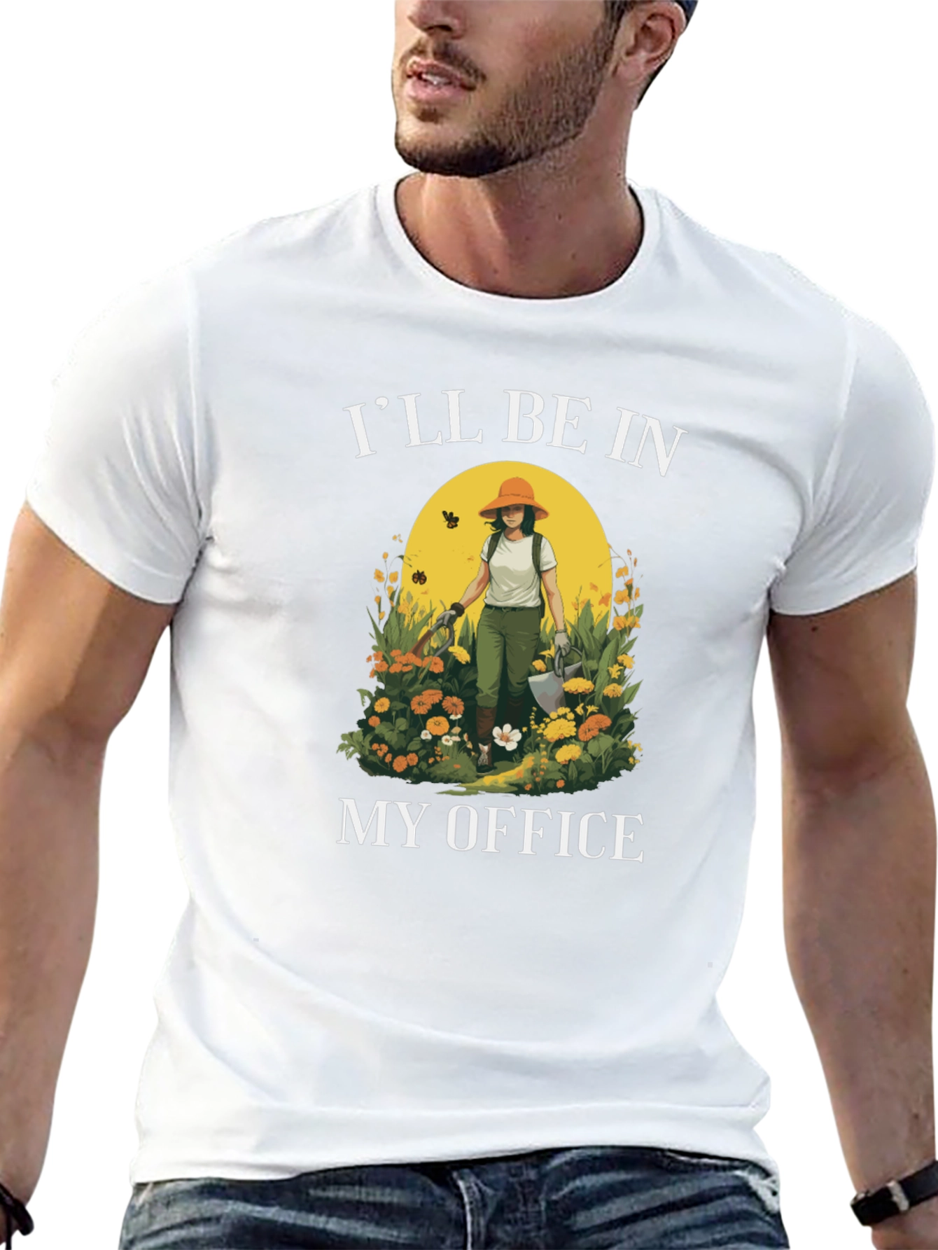 Gardeners Office T-Shirt - Gardening Lover Gift