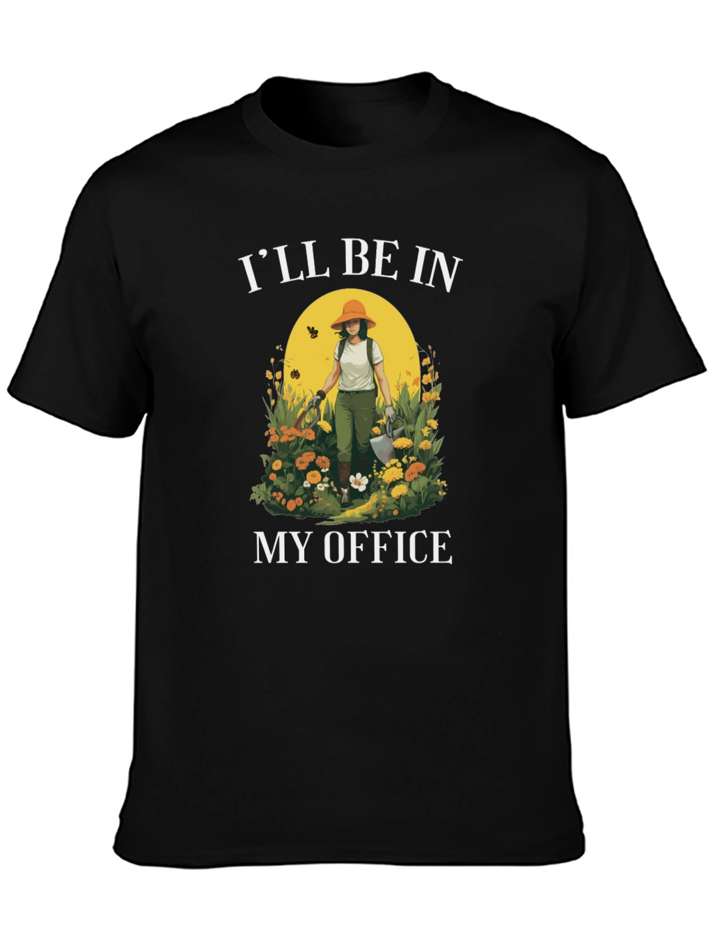 Gardeners Office T-Shirt - Gardening Lover Gift