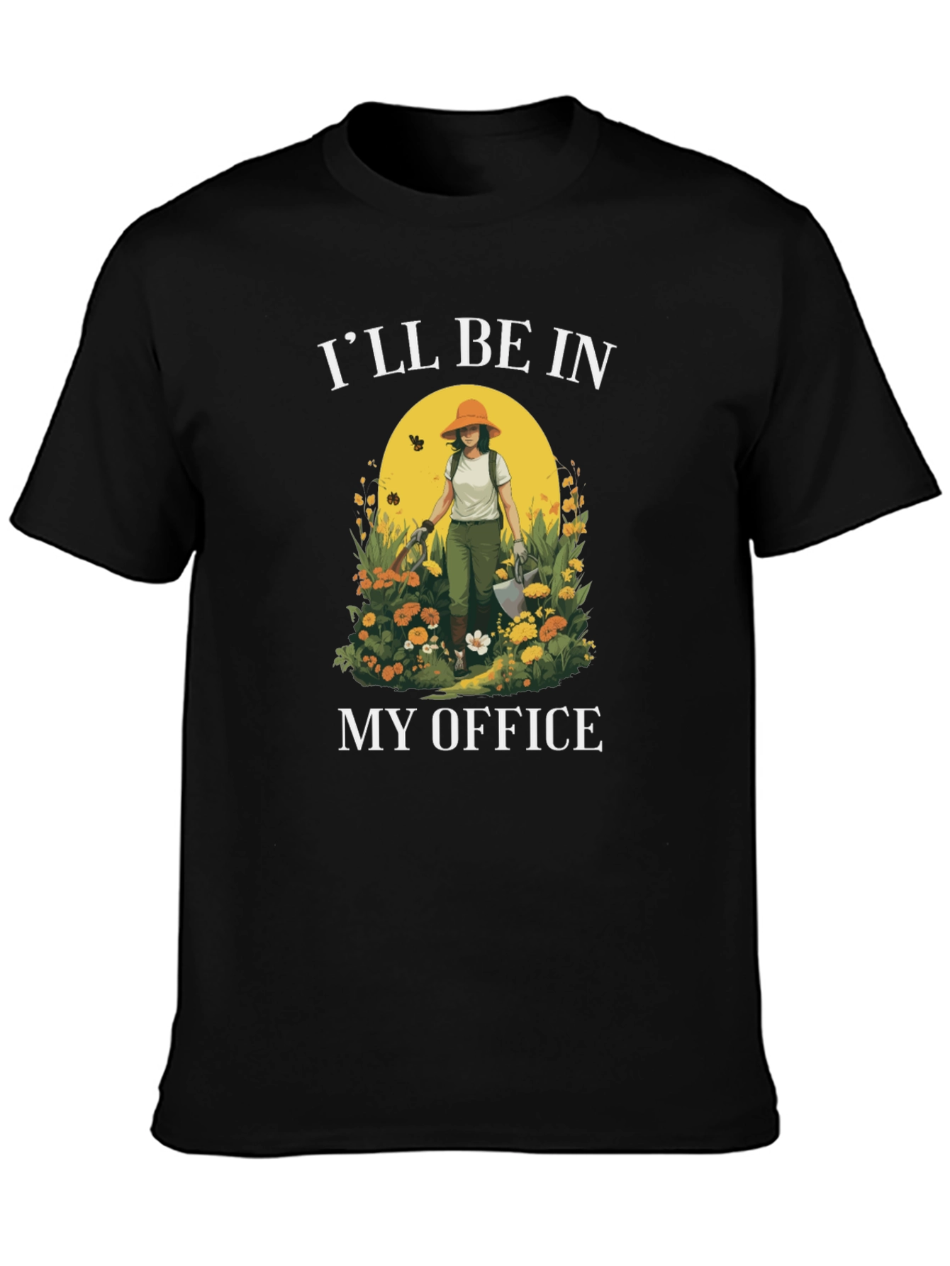 Gardeners Office T-Shirt - Gardening Lover Gift