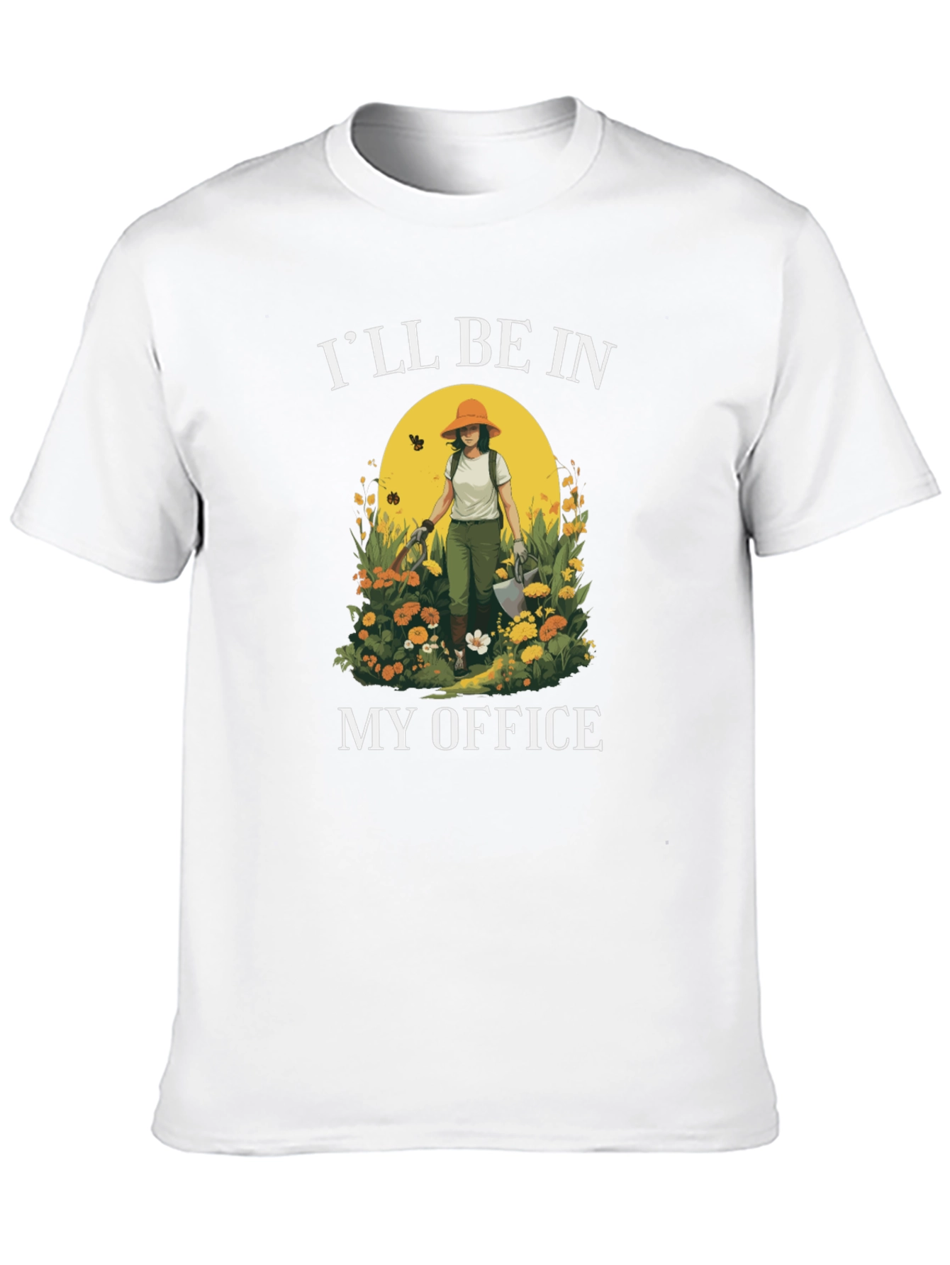 Gardeners Office T-Shirt - Gardening Lover Gift
