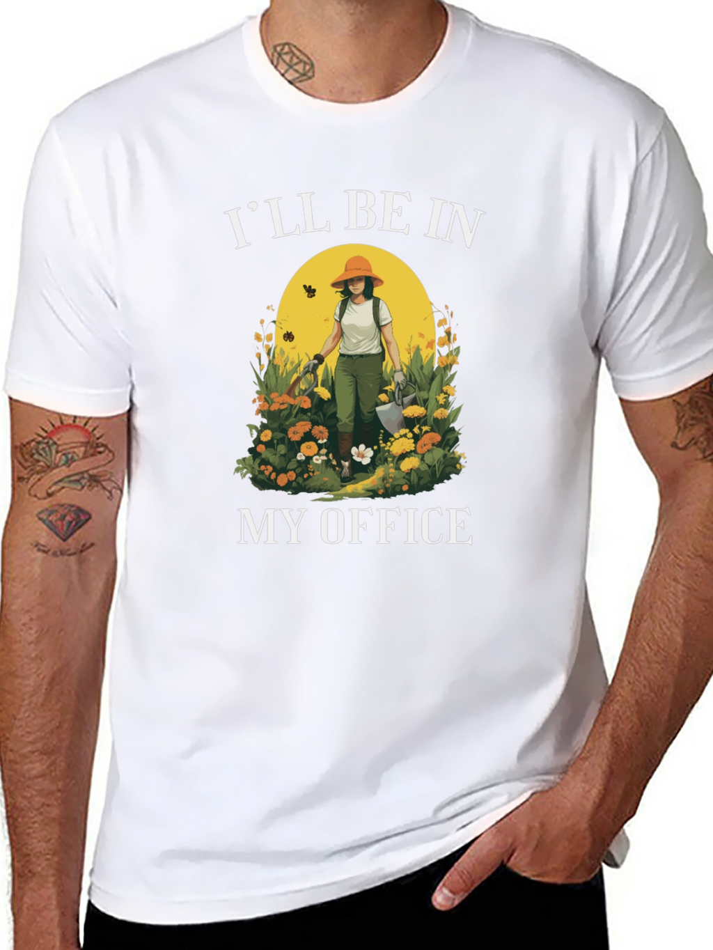 Gardeners Office T-Shirt - Gardening Lover Gift