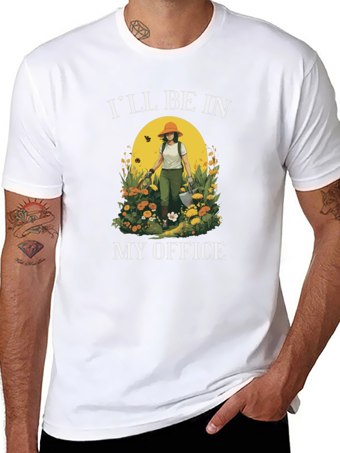 Gardeners Office T-Shirt - Gardening Lover Gift