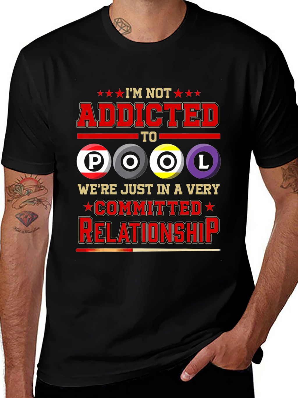 Pool Addicted T-Shirt