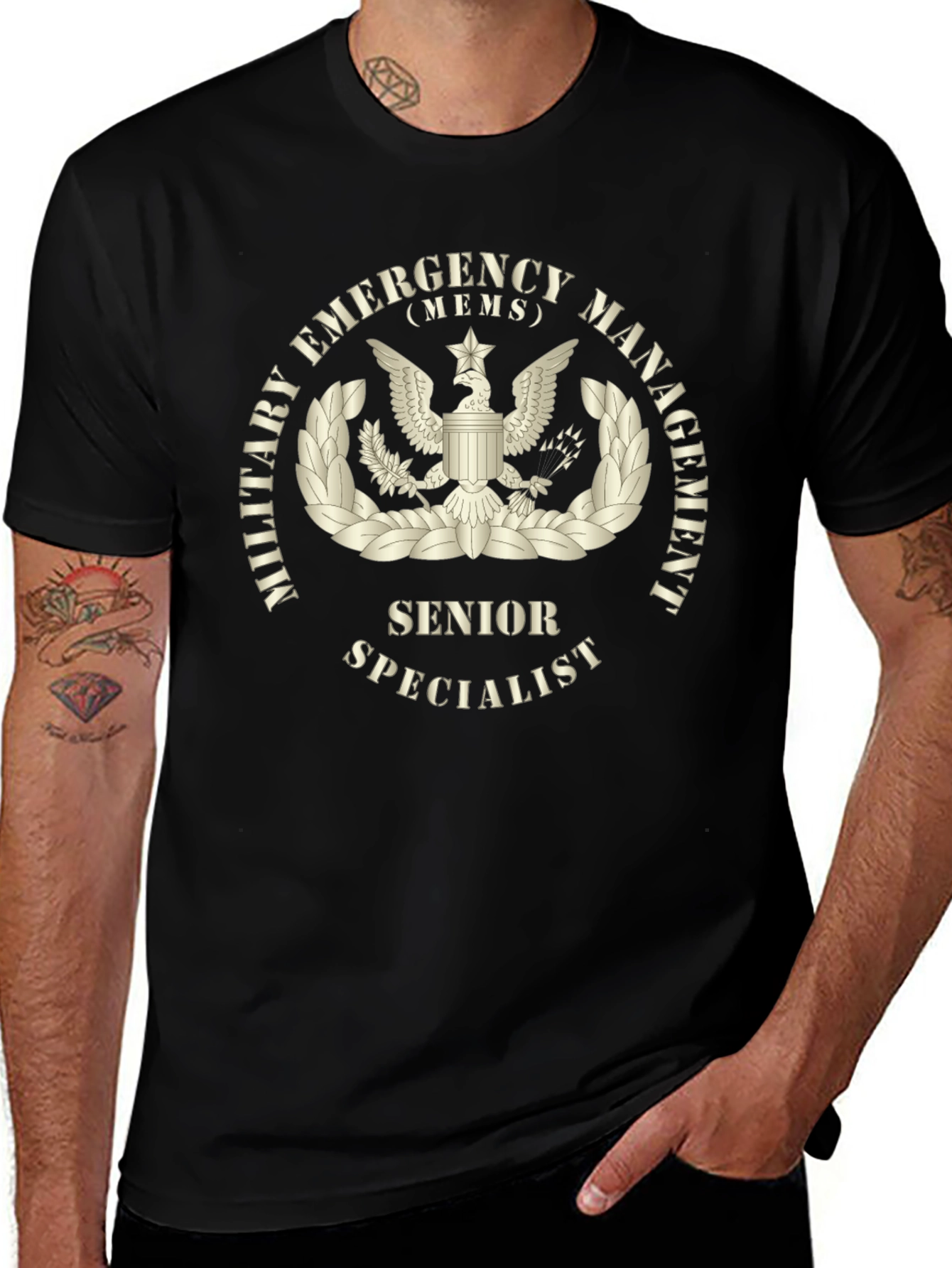 Military Emergency Management Senior Specialist T-Shirt