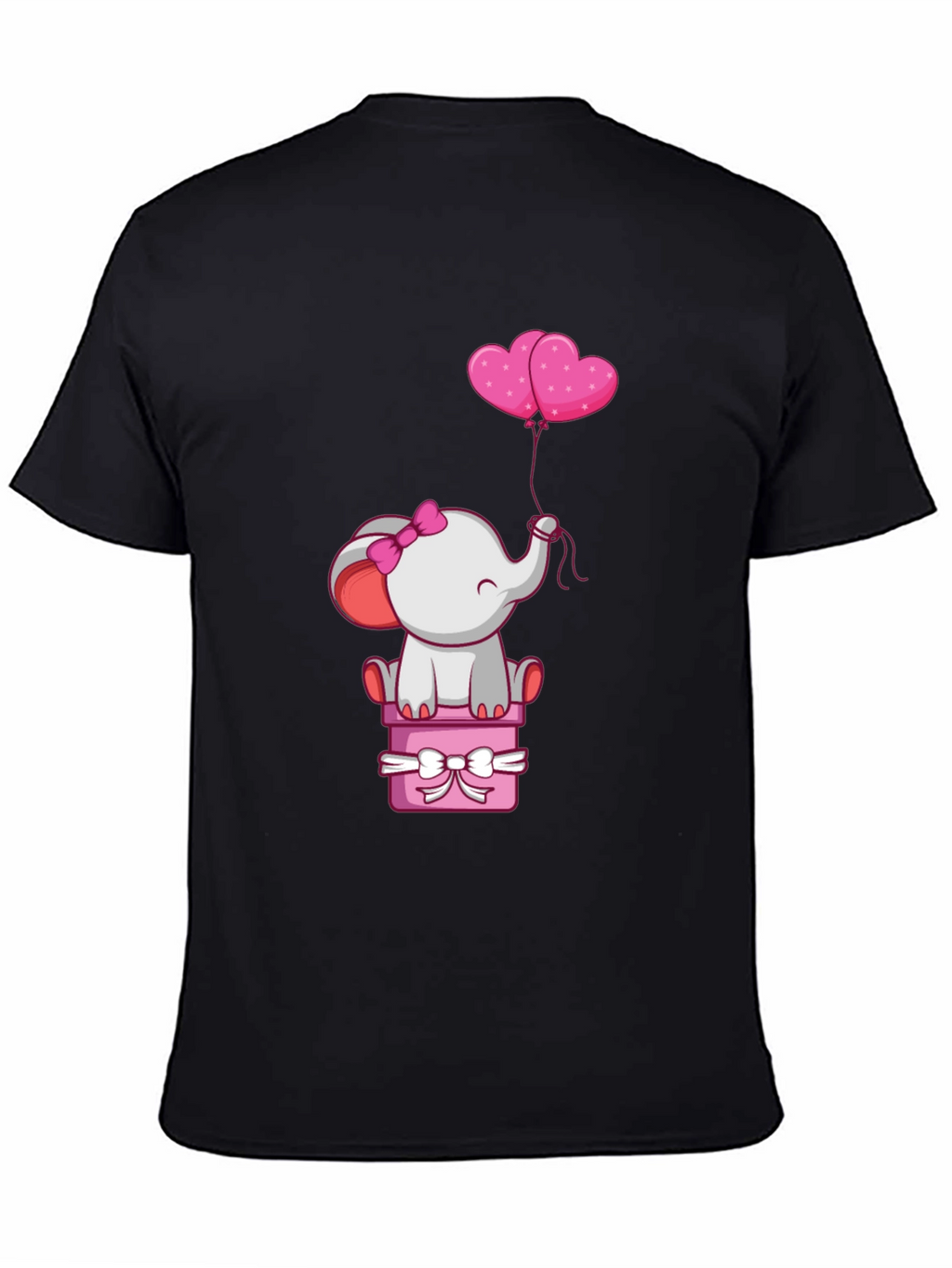 Elephant Heart Balloons Graphic Tee