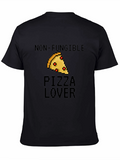 Non-Fungible Pizza Lover Black T-Shirt