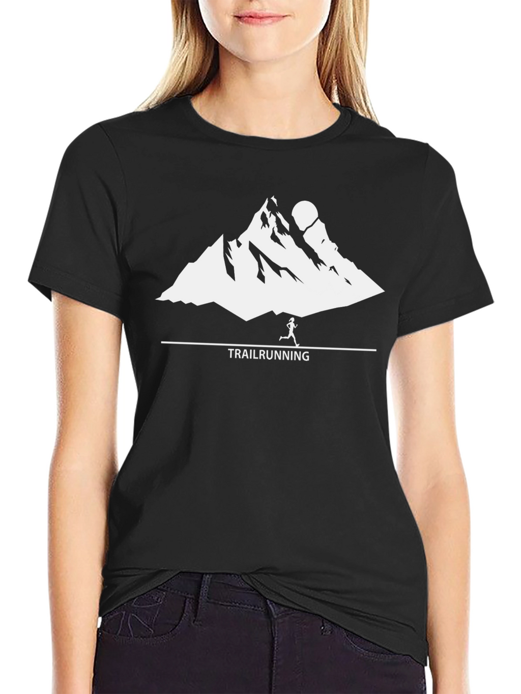 Trail Running Mountain Graphic Tee