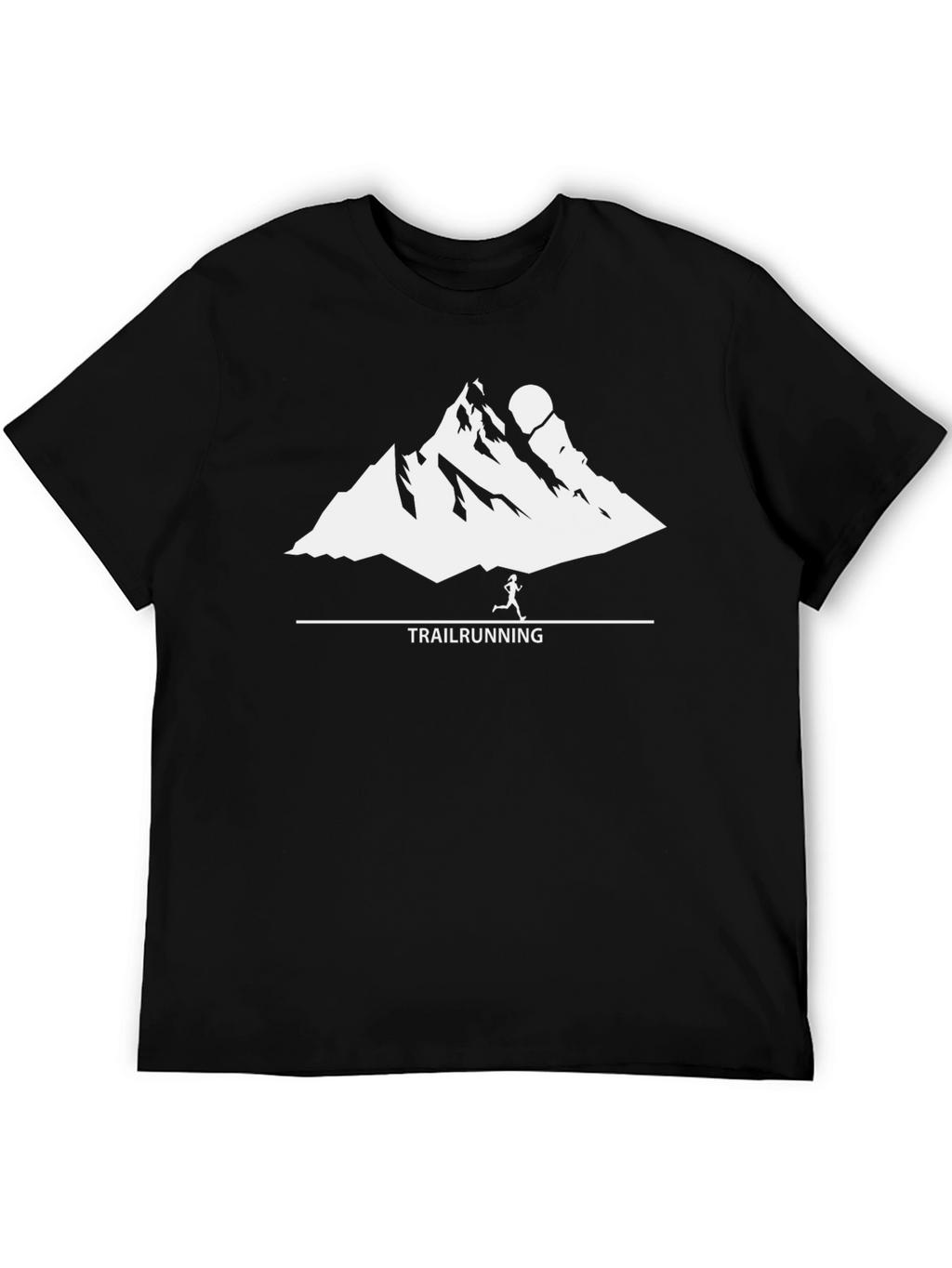 Trail Running Mountain Graphic Tee