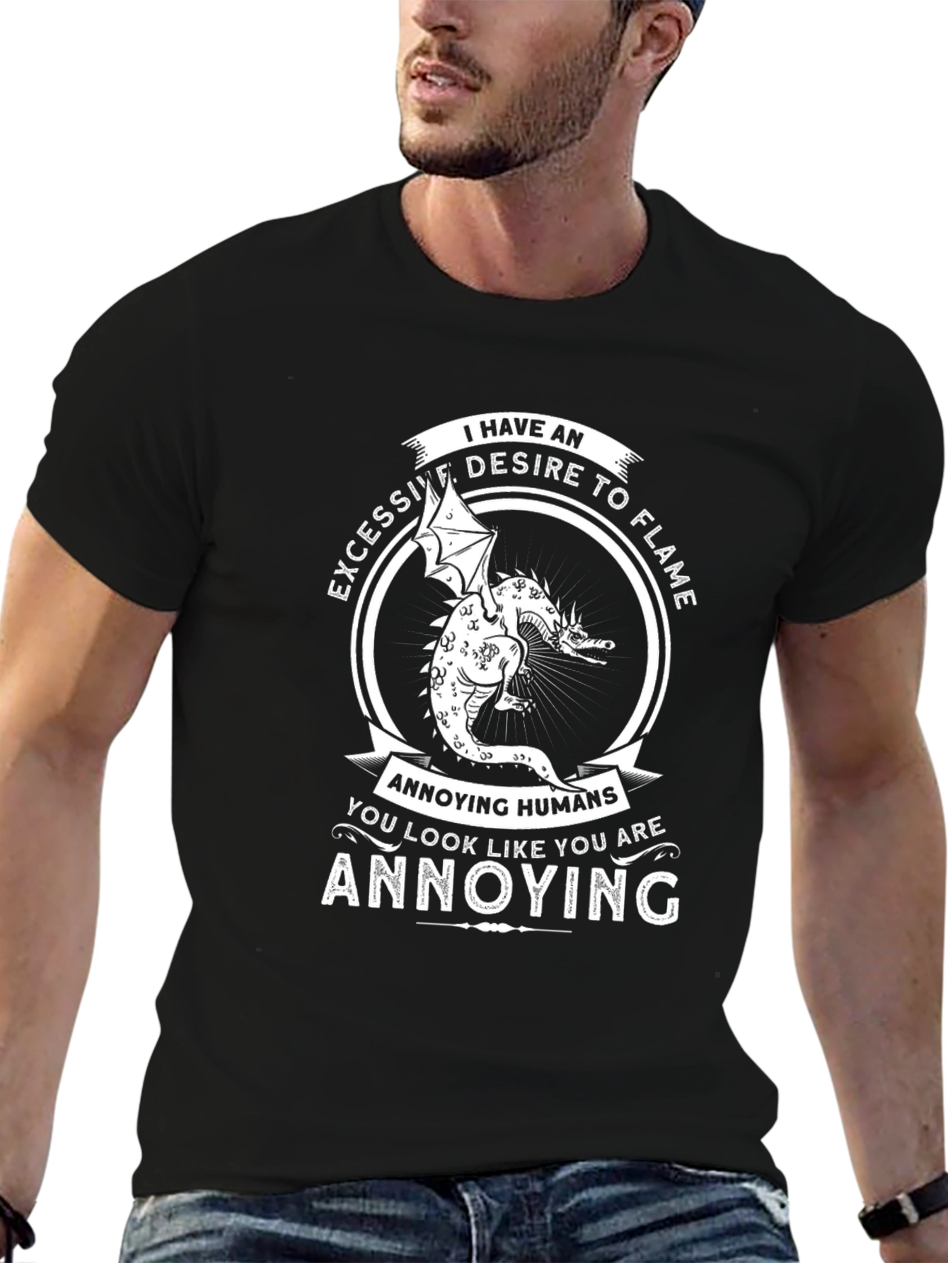 Excessive Desire to Flame Dragon Tee