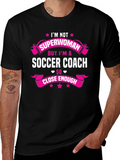 Soccer Coach Graphic Tee - Not Superwoman