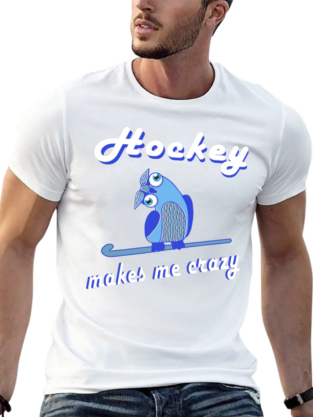Hockey Makes Me Crazy T-Shirt