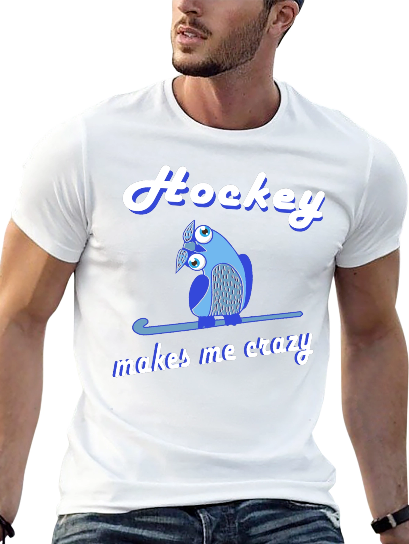 Hockey Makes Me Crazy T-Shirt