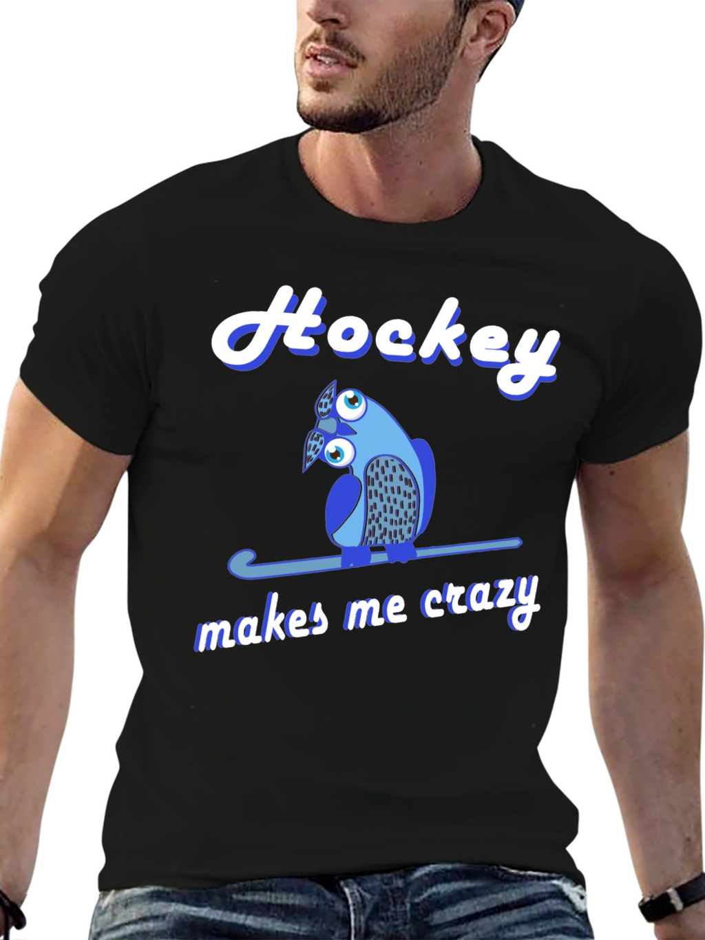 Hockey Makes Me Crazy T-Shirt