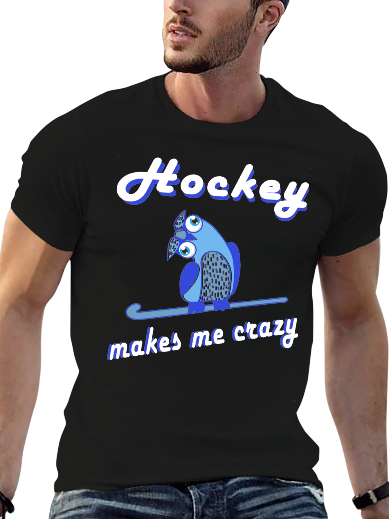 Hockey Makes Me Crazy T-Shirt