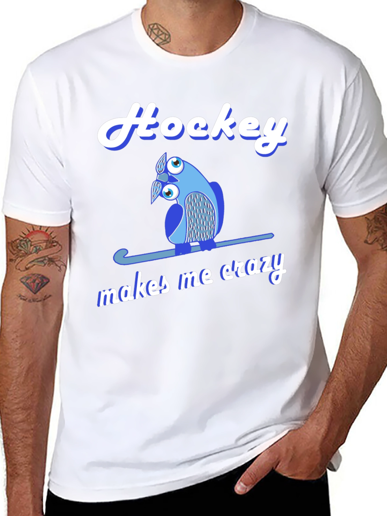 Hockey Makes Me Crazy T-Shirt