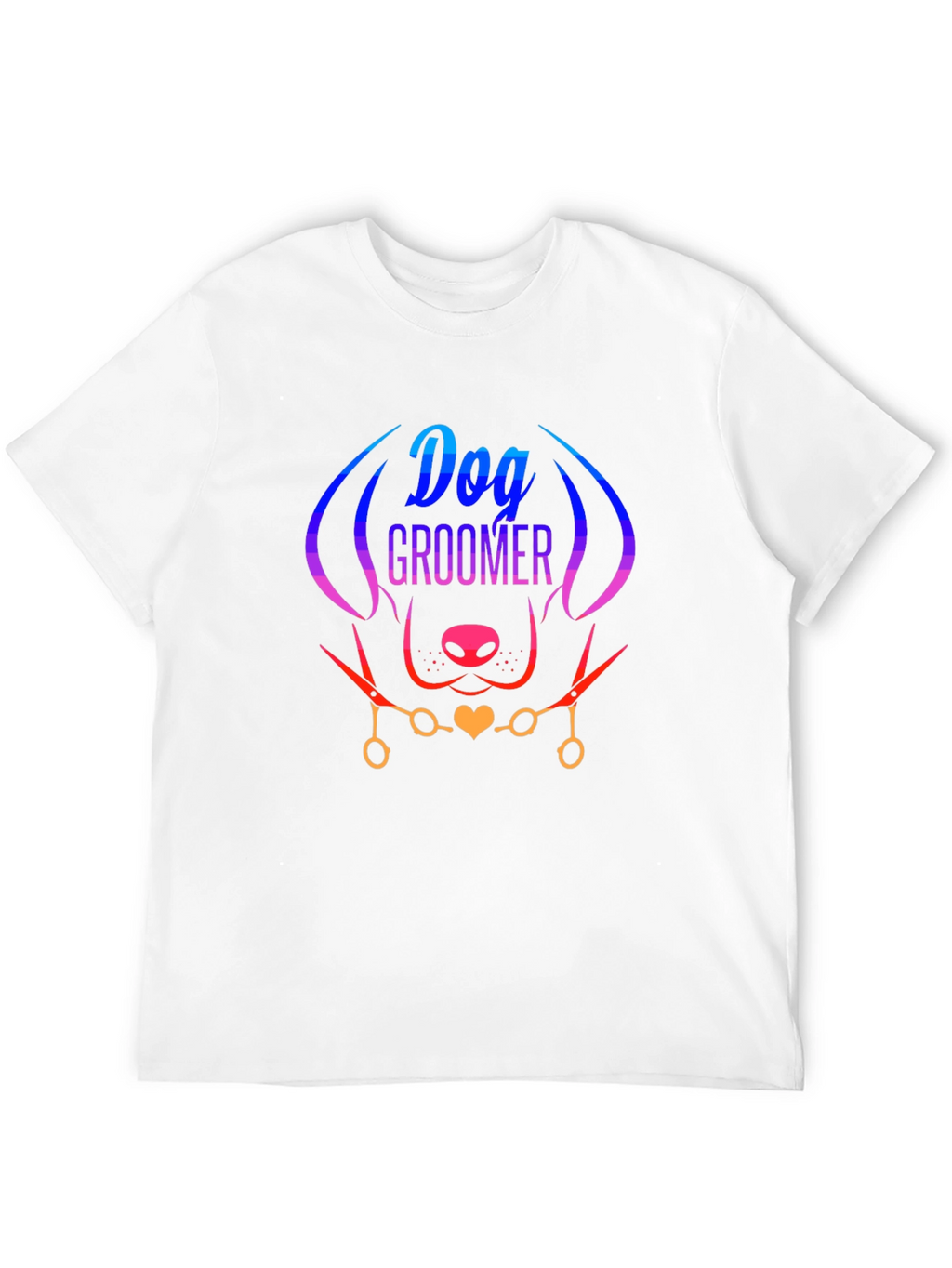 Dog Groomer T-Shirt - Stylish Pet Lover Tee
