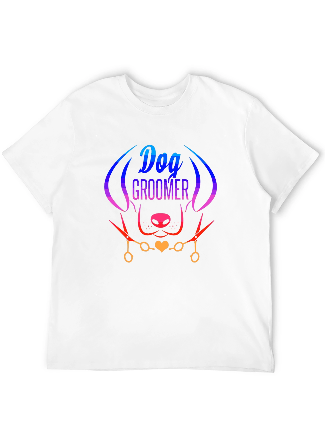 Dog Groomer T-Shirt - Stylish Pet Lover Tee
