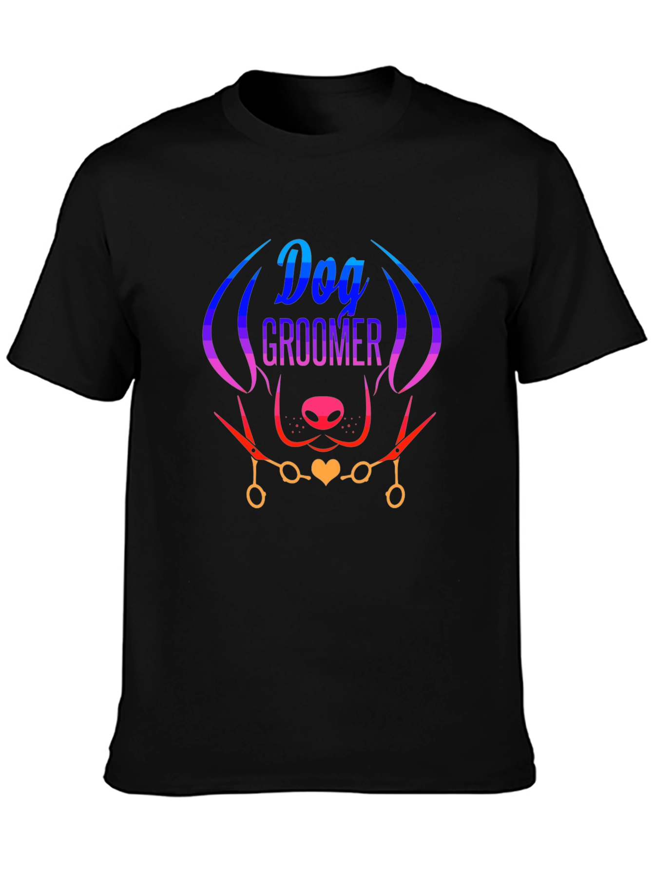 Dog Groomer T-Shirt - Stylish Pet Lover Tee