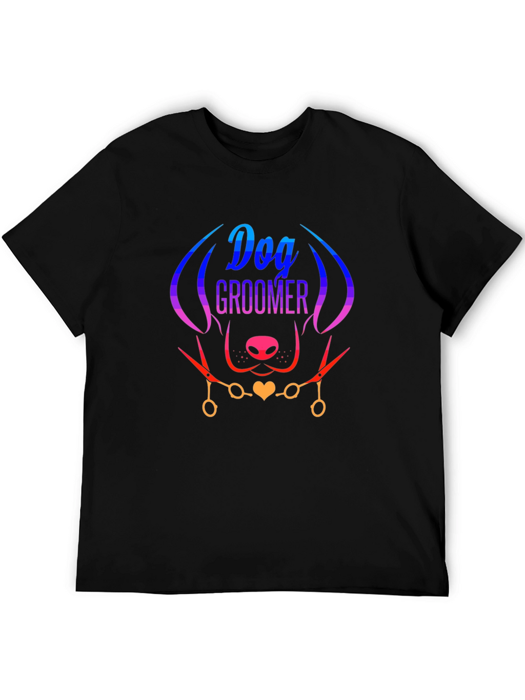 Dog Groomer T-Shirt - Stylish Pet Lover Tee