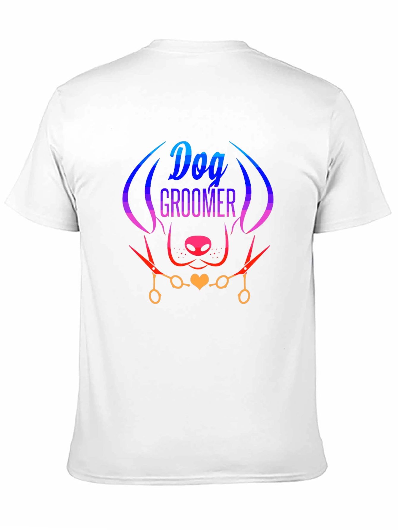 Dog Groomer T-Shirt - Stylish Pet Lover Tee