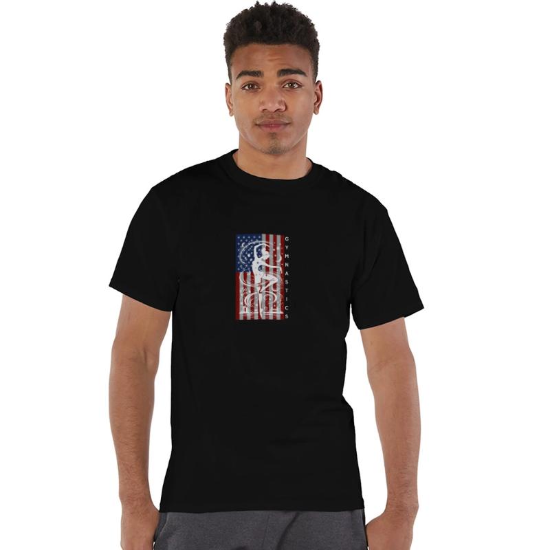 Gymnastics Team USA - Gymnast sport USA flag