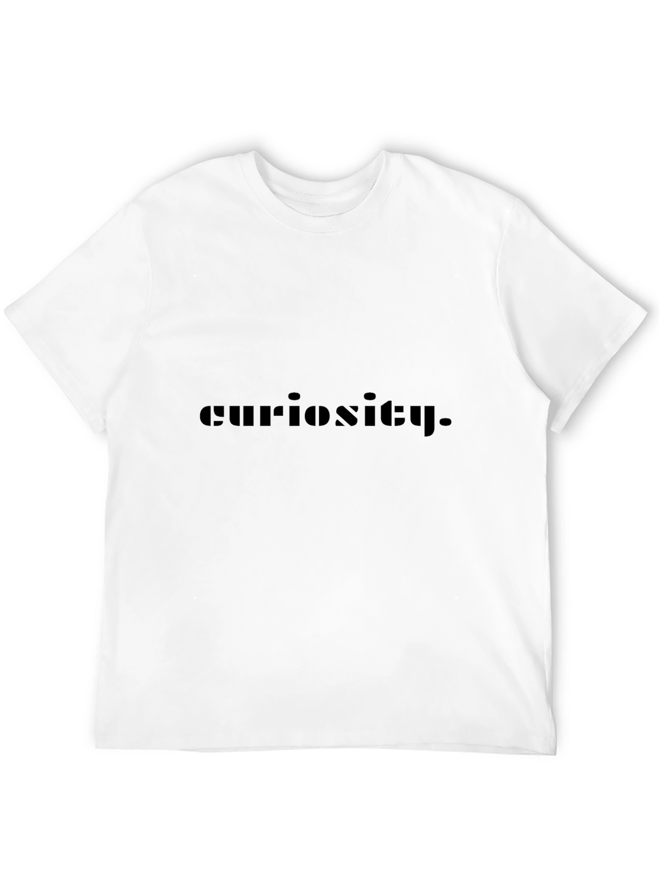 Curiosity Graphic Tee - Mens Black T-Shirt