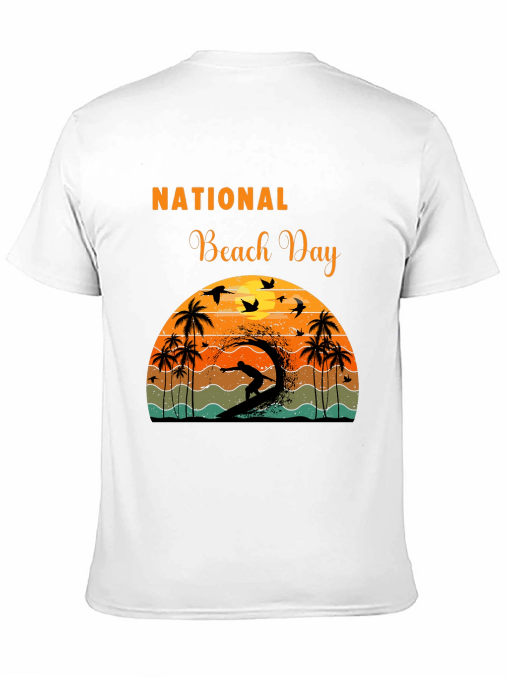 National Beach Day Graphic T-Shirt