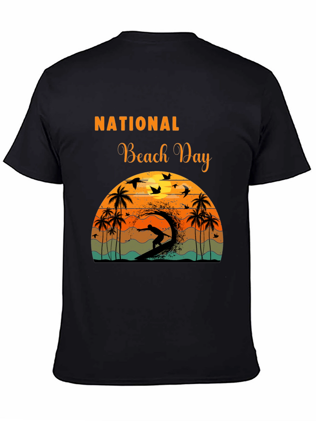 National Beach Day Graphic T-Shirt