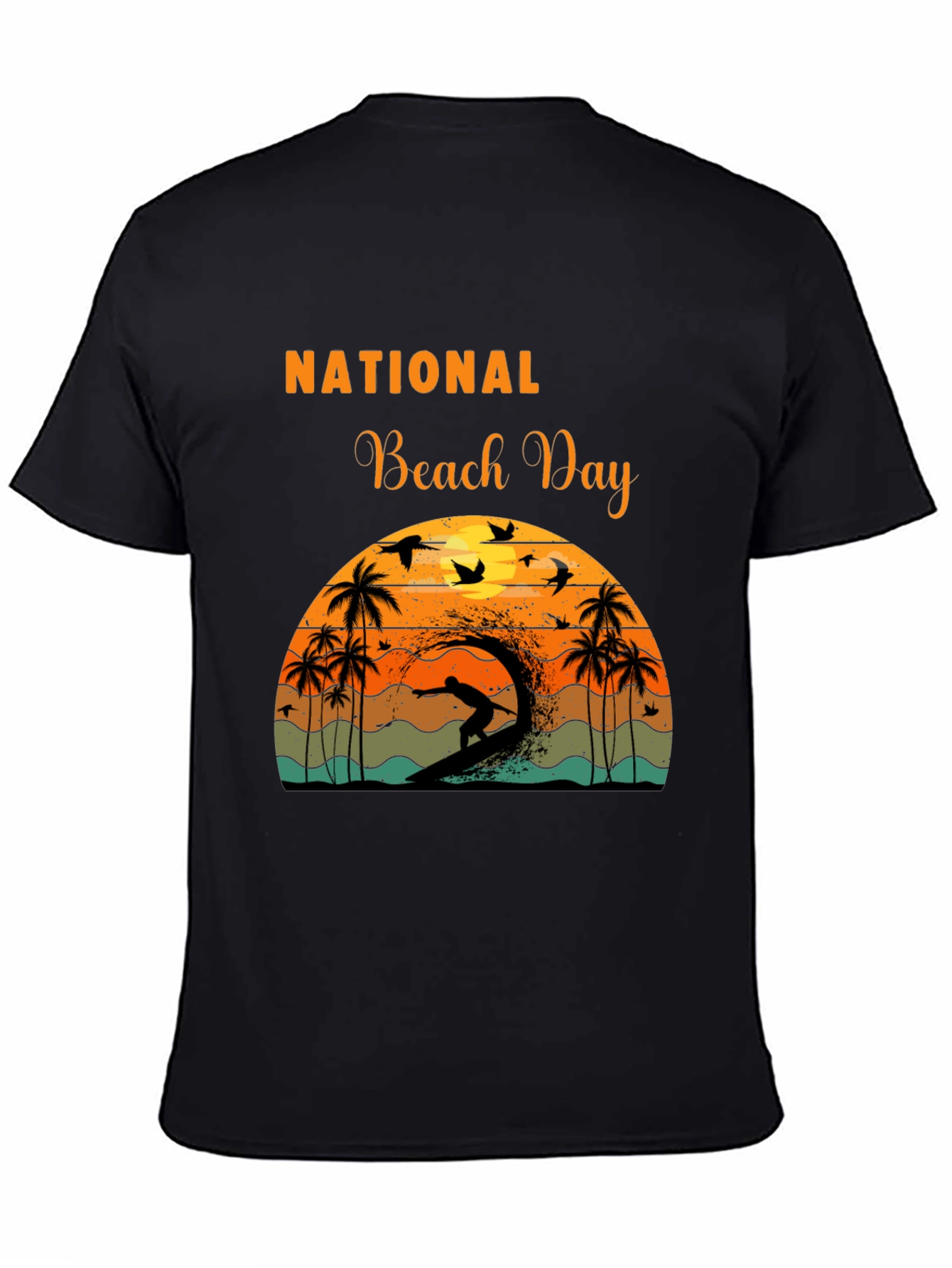 National Beach Day Graphic T-Shirt