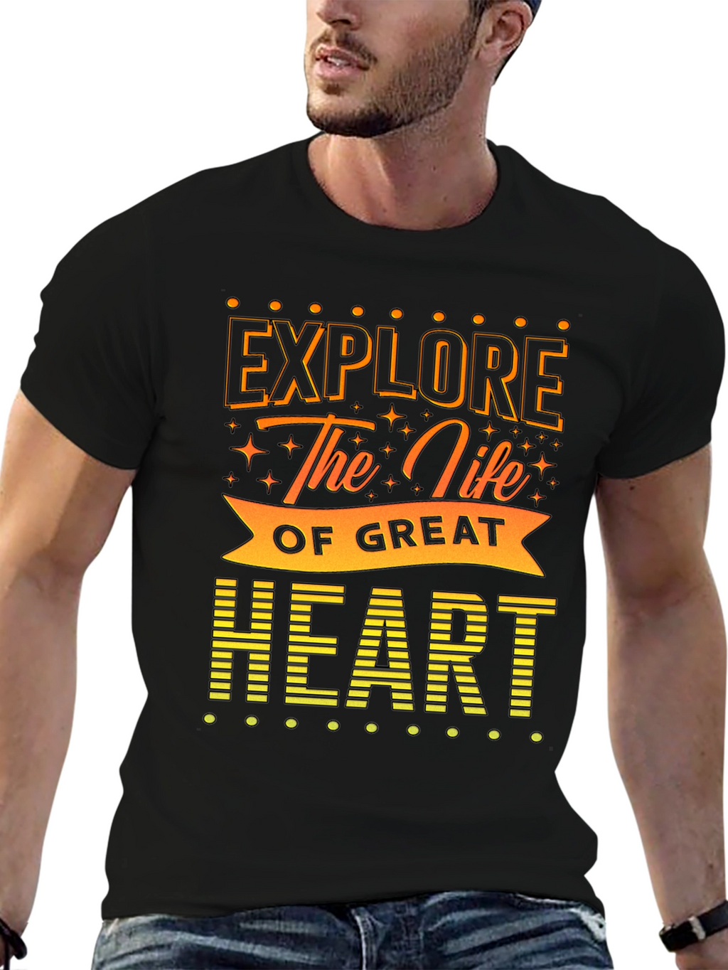 Explore the Life of Great Heart T-Shirt