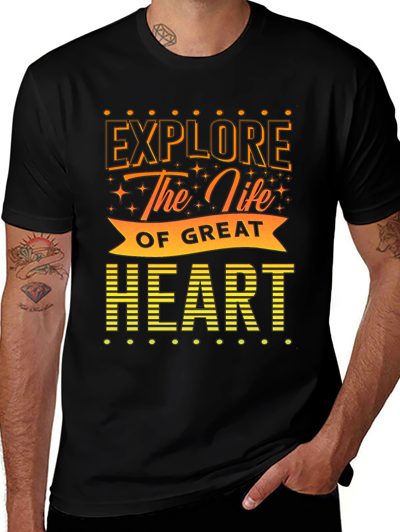 Explore the Life of Great Heart T-Shirt