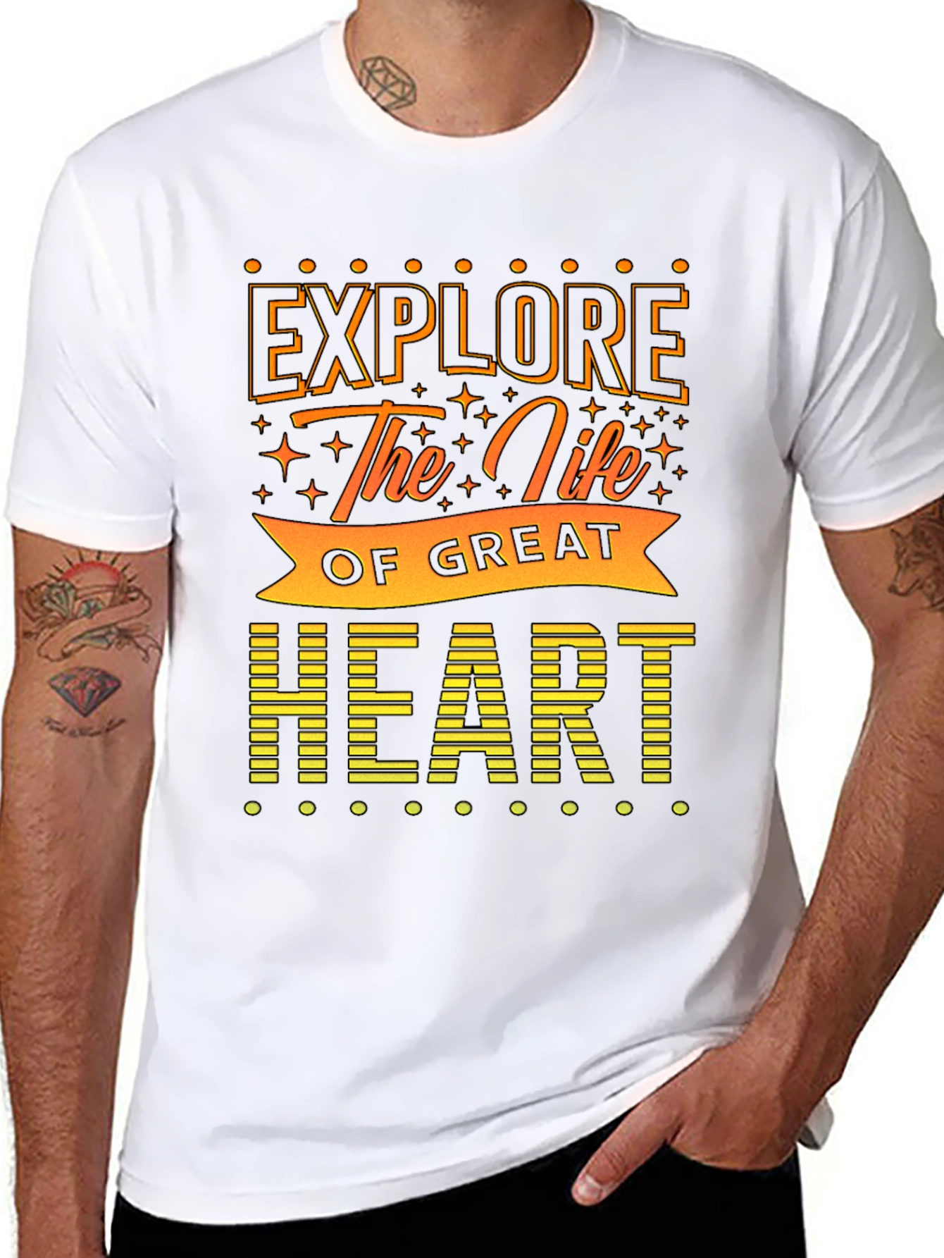 Explore the Life of Great Heart T-Shirt
