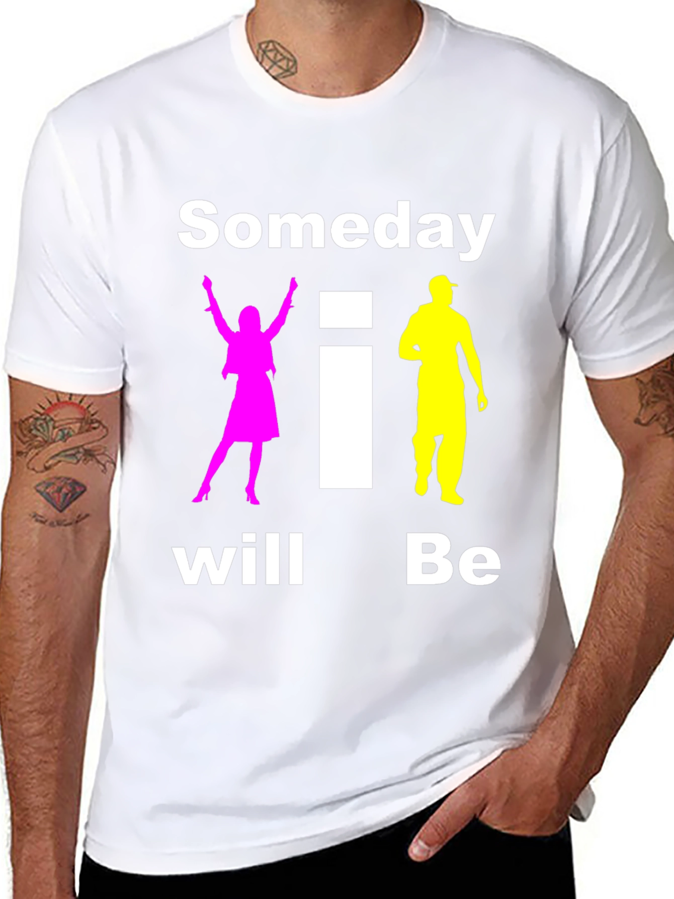 Someday I Will Be T-Shirt Black