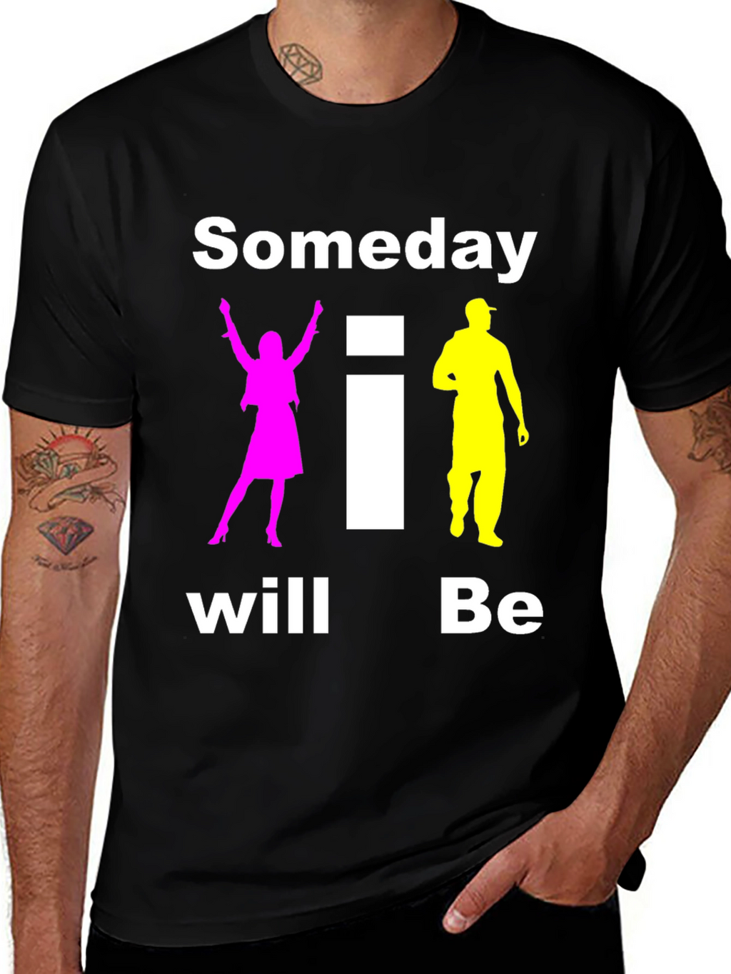 Someday I Will Be T-Shirt Black