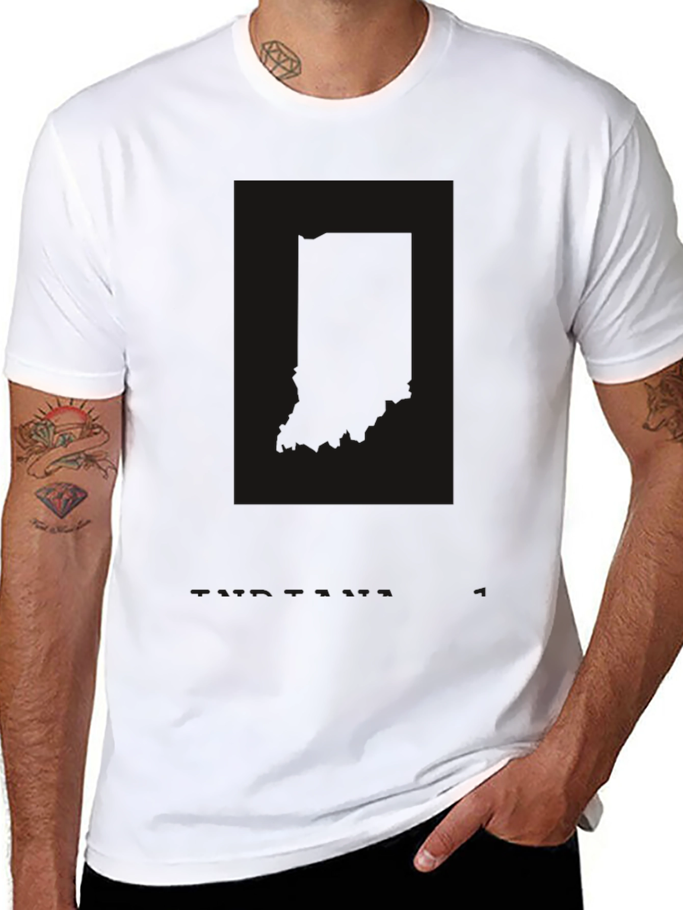 Mens Classic Black Short Sleeve T-Shirt