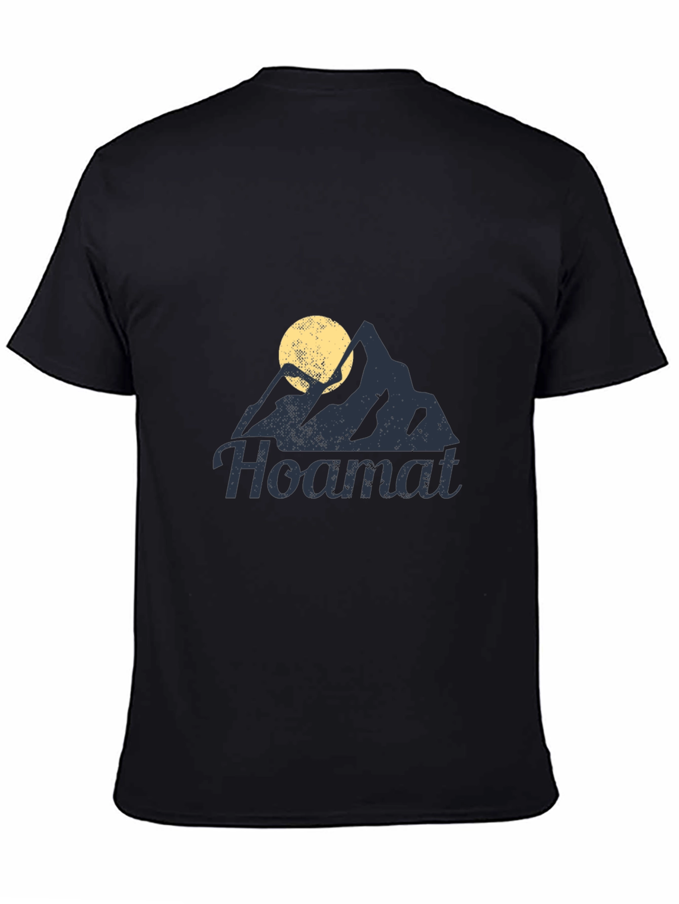 Hoamat Mountain Graphic T-Shirt - Classic Black Tee