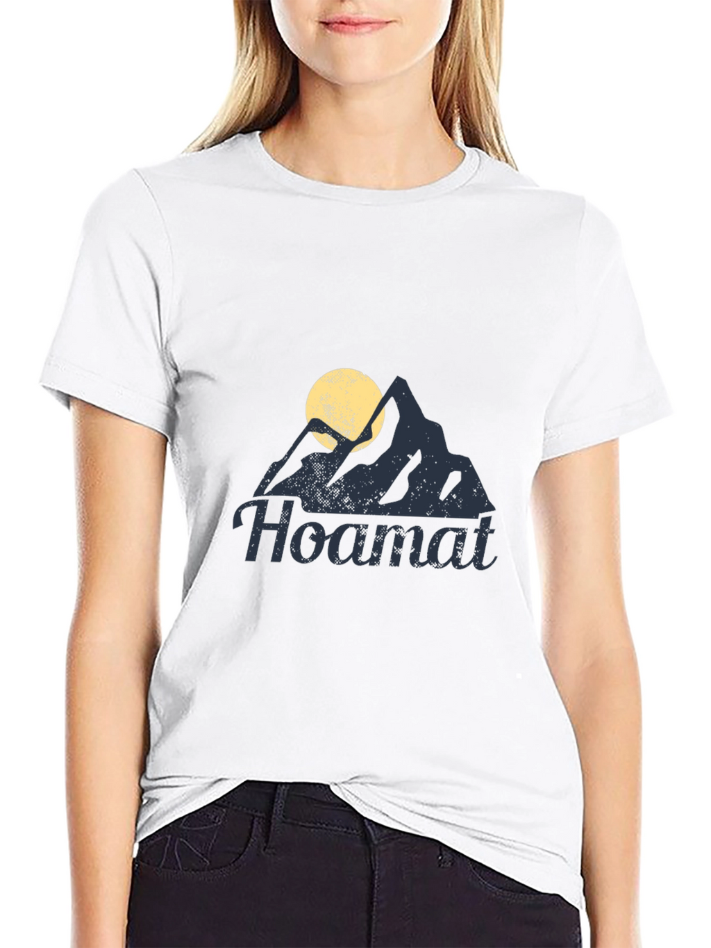 Hoamat Mountain Graphic T-Shirt - Classic Black Tee