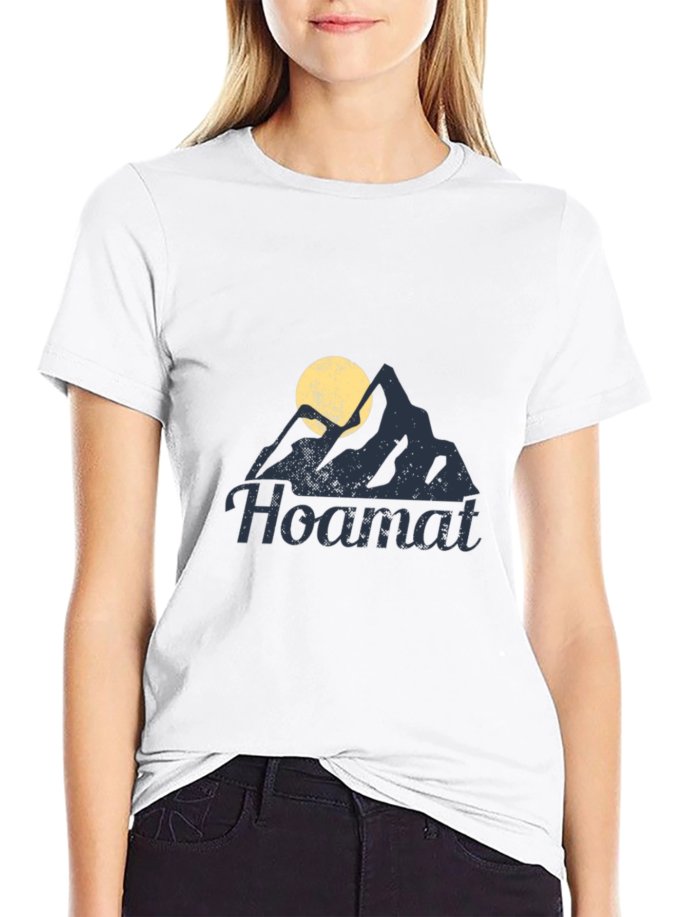 Hoamat Mountain Graphic T-Shirt - Classic Black Tee