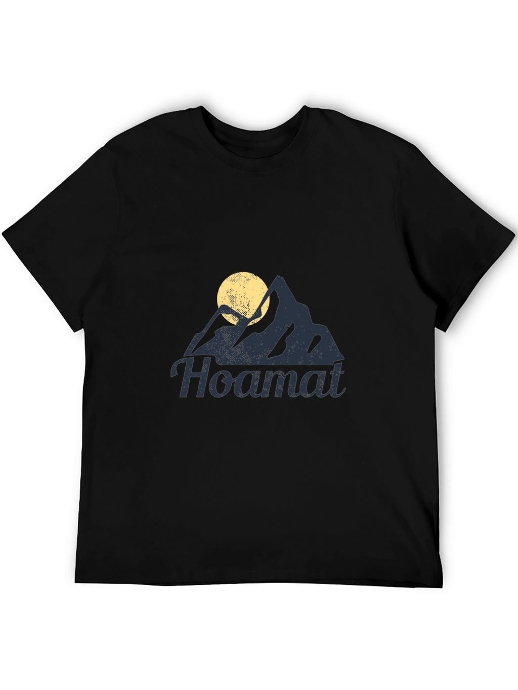 Hoamat Mountain Graphic T-Shirt - Classic Black Tee