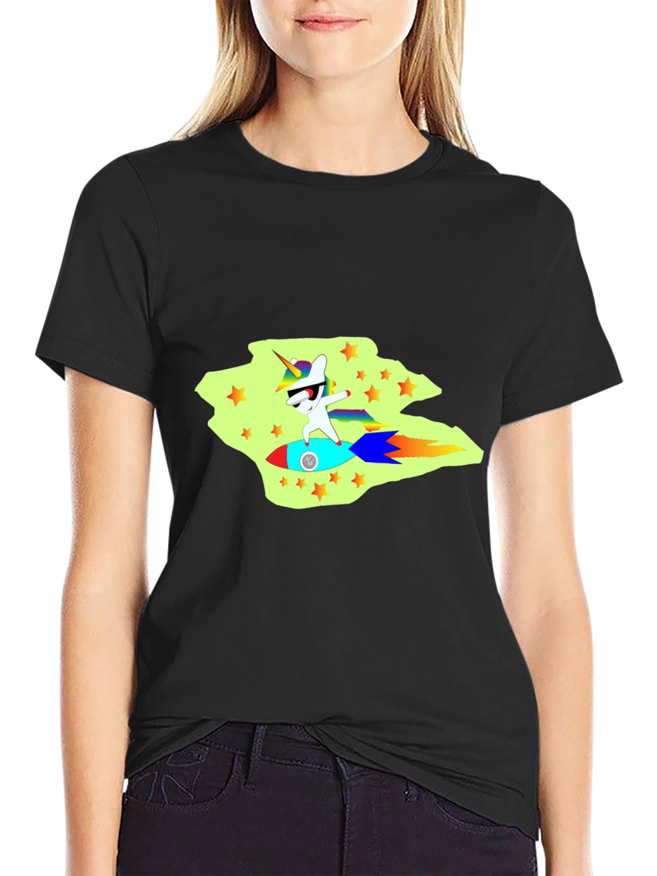 Unicorn Rocket Ride T-Shirt - Fun & Unique!