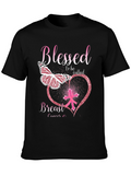 Breast Cancer Awareness Blessed T-Shirt