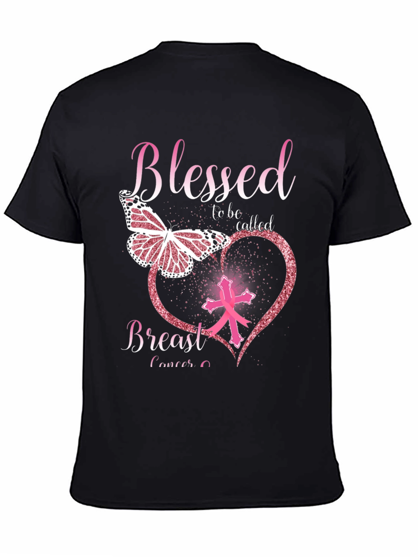 Breast Cancer Awareness Blessed T-Shirt