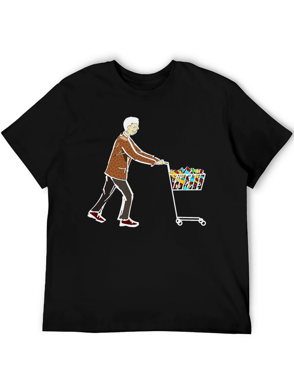 Novelty Shopping Cart T-Shirt