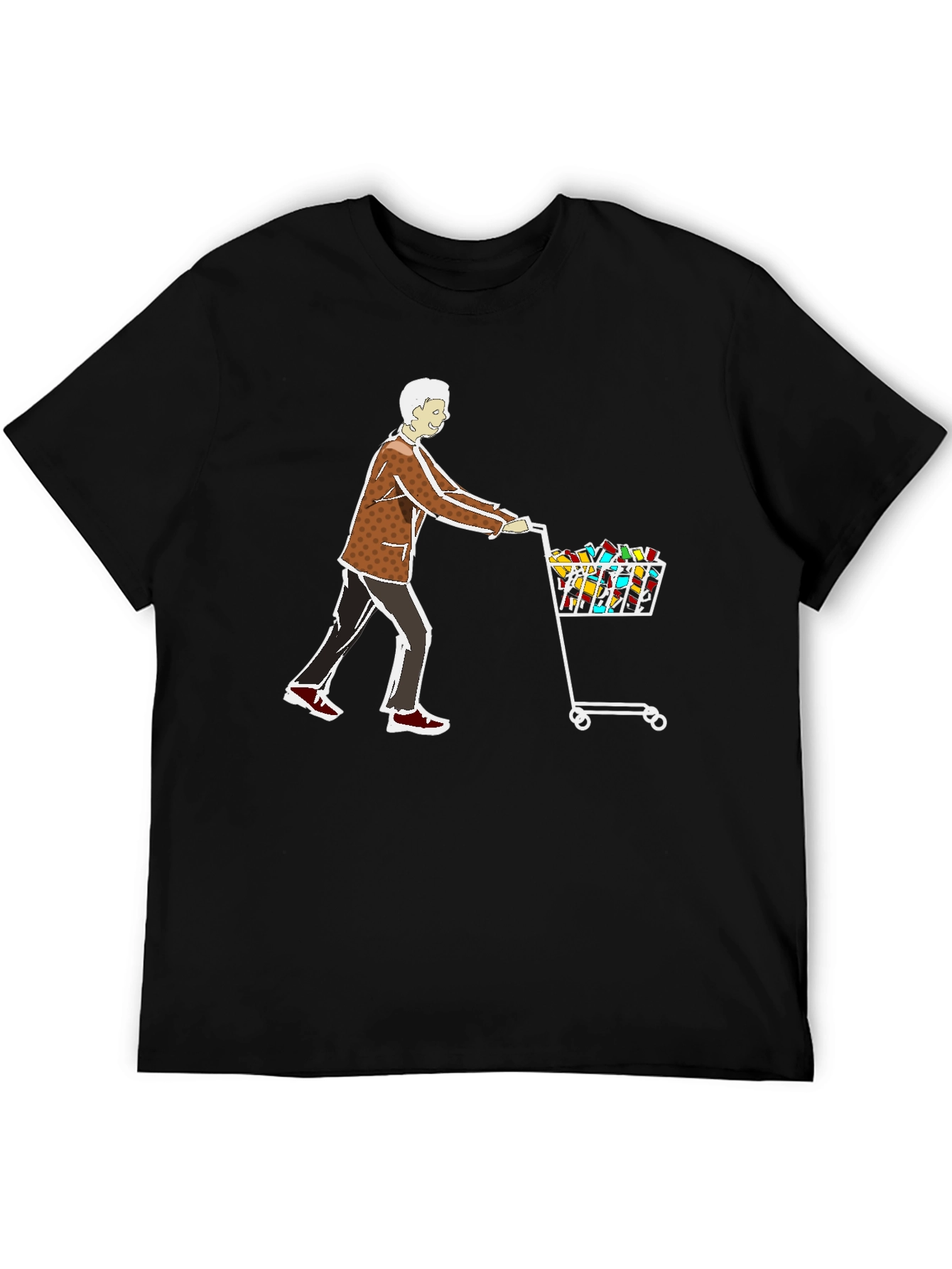 Novelty Shopping Cart T-Shirt