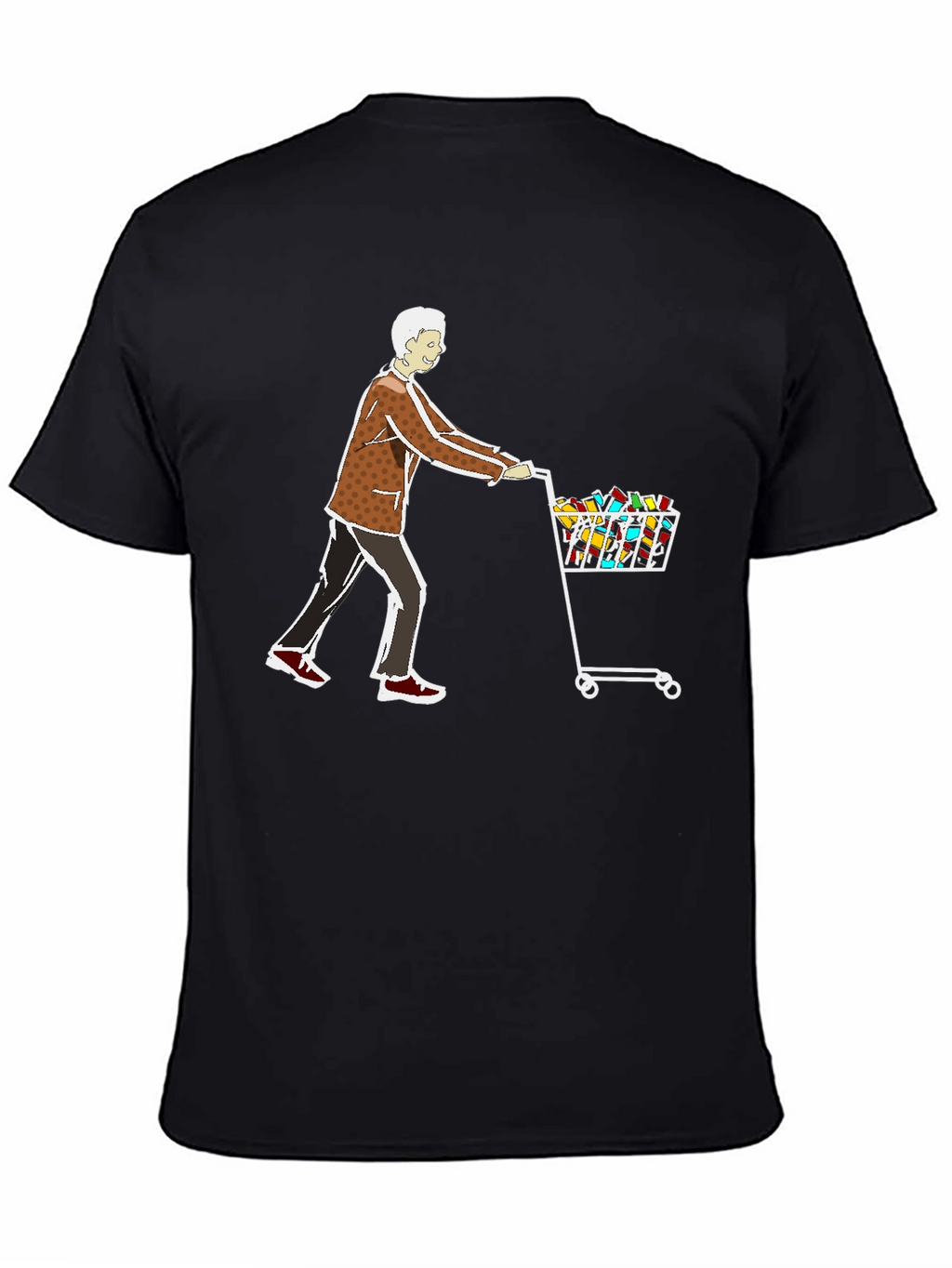 Novelty Shopping Cart T-Shirt