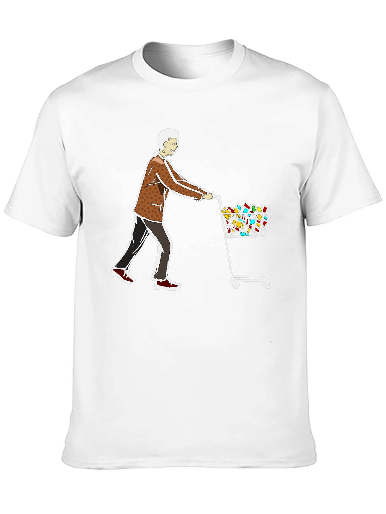 Novelty Shopping Cart T-Shirt